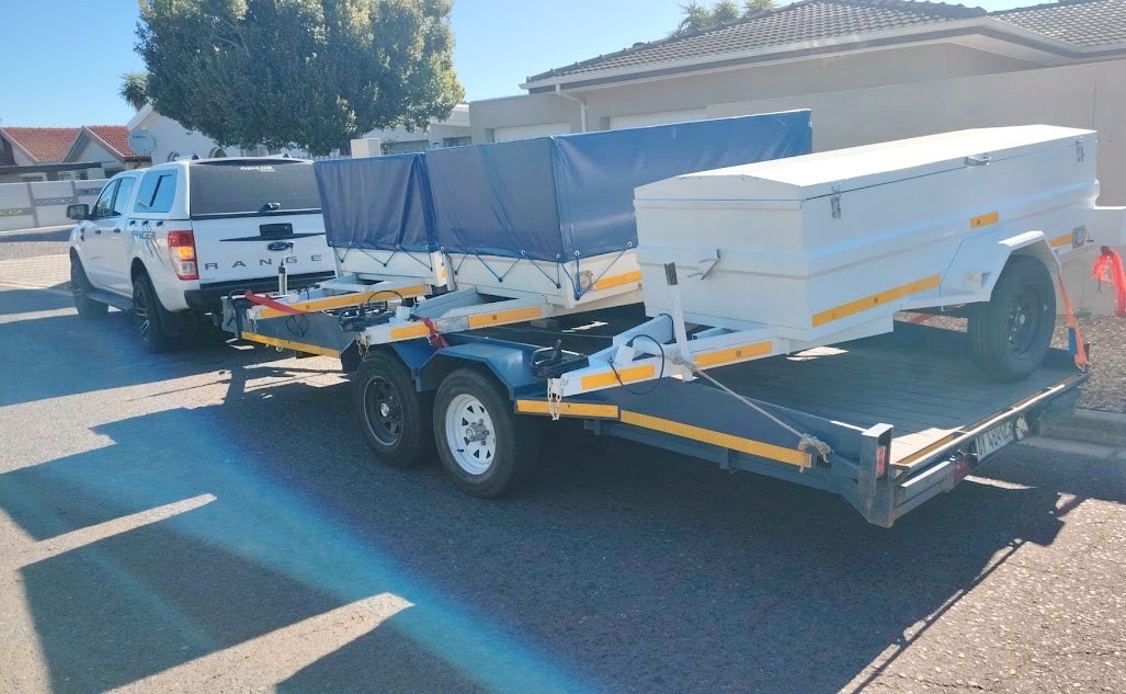 Buffalo Trailers products ready for transport work